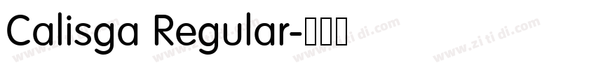 Calisga Regular字体转换 Calisga Regular字体转换
